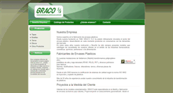 Desktop Screenshot of graco-sa.es